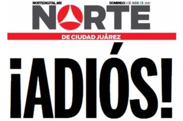 El diario se despidió de sus lectores con una carta de su director
