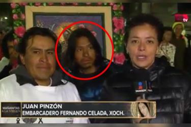 Aquí va una muestra más de que nunca se sabe lo que podría suceder en una entrevista, en las calles de la Ciudad de México.