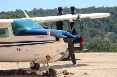 Autoridades colombianas explicaron que las aeronaves utilizadas por los narcotraficantes eran alquiladas también en países de Centroamérica y algunas islas del Caribe (Foto archivo: Cuartoscuro)