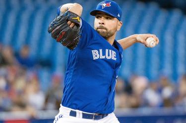 Jaime García sólo permitió una carrera en su presentación con Toronto (Reuters)