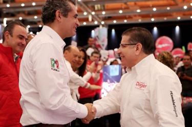 campaña gobernador, gobernador puebla, candidatos gobernador puebla, Enrique Doger Guerrero, enrique ochoa reza, elecciones puebla, elecciones 2018, 