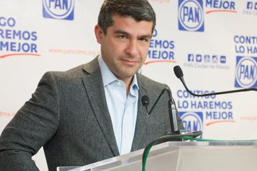 Mauricio Tabe, presidente del Partido Acción Nacional en la Ciudad de México