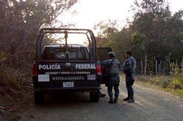 Elementos de la Policía Federal en Tamaulipas