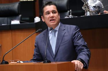 Carlos Puente Salas, dirigente nacional del Partido Verde, dijo que la inseguridad que se vive en México, requiere de medidas ejemplares