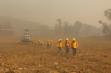 Grupo armado impide a brigadistas apagar incendio en Zacatecas