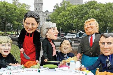 El G7, cerca de quedarse en G6