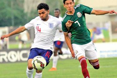 Ingleses y mexicanos igualaron a ceros en la ronda de grupos. Foto: www.festival-foot-espoirs.com