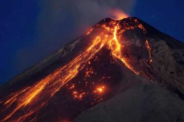 La zona más activa; el Cinturón de Fuego, región volcánica