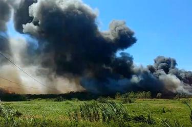 Altas temperaturas provocan incendios en Veracruz