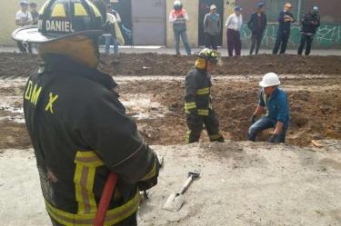 Alarma fuga de gas a vecinos en la delegación Cuauhtémoc