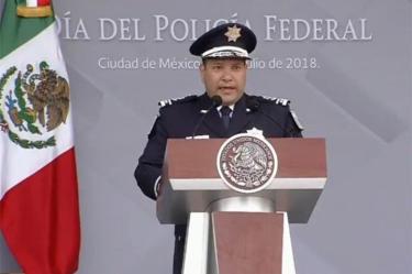 El comisionado general de la Policía Federal, Manelich Castilla Craviotto – Foto: Twitter @PoliciaFedMx