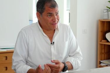 Fijan para el 31 de julio audiencia de expresidente acuatoriano Rafael Correa