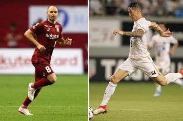 Los futbolistas españoles tuvieron un amargo arranque de su aventura por tierras orientales (Fotos: @andresiniesta8 y @saganofficial17)