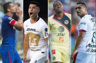 Distintas realidades vivieron los 'Cuatro Grandes' del futbol mexicano en la jornada uno del Apertura 2018 (Fotos: Mexsprt)