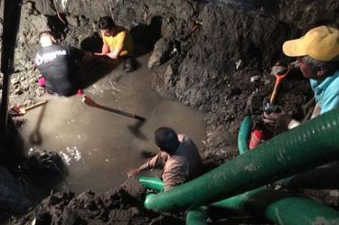 Concluyen trabajos en red de agua potable de Ecatepec