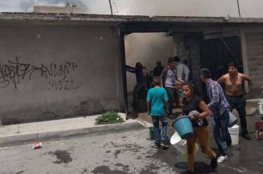 Niños mueren calcinados en Tultepec; estaban encerrados en su casa