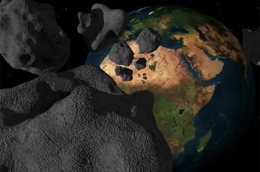 El asteroide, 2016/NF23, el cual, según las estadísticas de la Administración Nacional de la Aeronáutica y del Espacio (NASA) pasará 13 veces la distancia Tierra-Luna – Foto: Pixabay