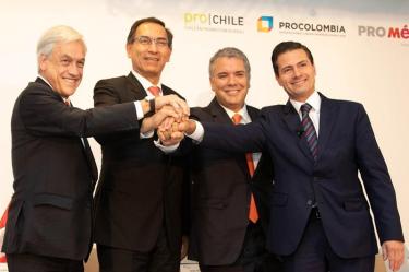 Antes de volver a México, el presidente Peña inaugurará esta noche la escultura del artista zacatecano, Manuel Felguérez, “Agenda 2030” en la sede del organismo – Foto: Presidencia
