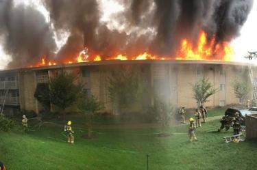 Incendio en el condado de Prince George, Maryland, Estados Unidos