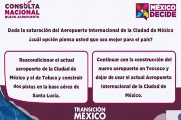 ¿Qué opinan las siete principales encuestadoras de México sobre la pregunta que se le hará a los ciudadanos referente al NAIM? ¿Es parcial o imparcial? esto fue lo que respondieron / Foto: Especial