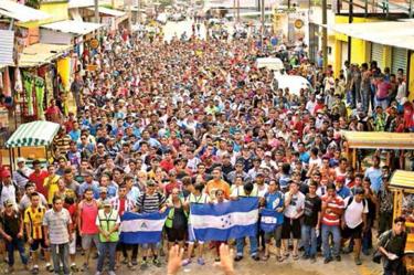 Se regresa mitad de caravana migrante; México recibe 640 peticiones de refugio