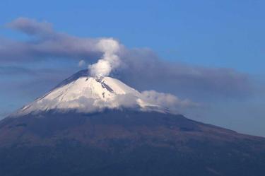 Popocatépetl, Volcán, Exhalaciones, Cenapred, Explosión, Protección Civil, Ceniza, Material incandescente, Don Goyo
