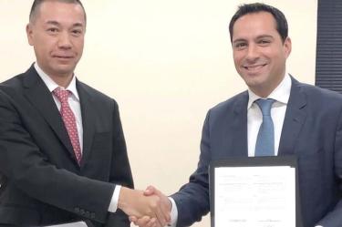 Vila concreta llegada de planta japonesa a Yucatán
