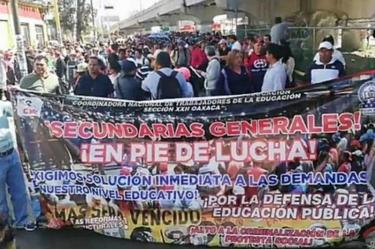 CNTE, Manifestaciones, Seguridad, Oaxaca, Plantón, Seguridad, Clases, reforma Educativa, Sección 22