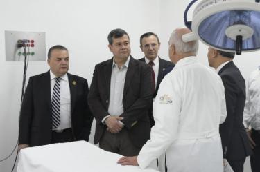 Se entregaron las áreas remodeladas del Hospital General Xoco. Foto tomada de la cuenta de twitter: @amievajoserra