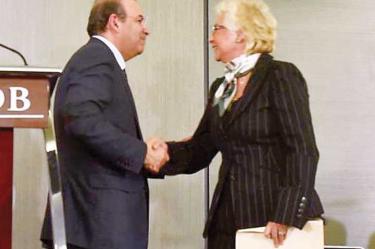  Alfonso Navarrete Prida deseó éxito a la nueva titular de Gobernación, Olga Sánchez Cordero. Foto: Especial