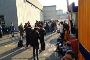 Los paristas piden destitución de Isabel Jiménez Téllez. Foto: Daniel Magaña