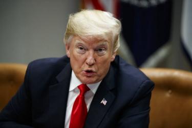 Donald Trump describe el muro fronterizo como 'artístico y bonito'. Foto: AP