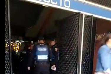 Muere 'abuelito' al caer a las vías del Metro Viaducto