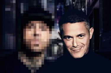 Nicky Jam y Alejandro Sanz trabajaron juntos. Foto tomada de la cuenta de Twitter: @AlejandroSanz 
