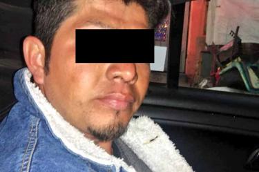 Detienen a sujeto que intentó quemar a su esposa en Ecatepec
