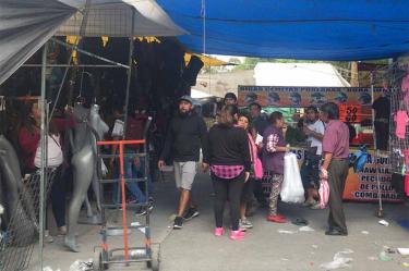 Al menos dos heridos por balacera en tianguis de Iztapalapa