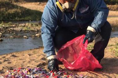 Niños de Chiapas jugaban… ¡con muestras de sangre!
