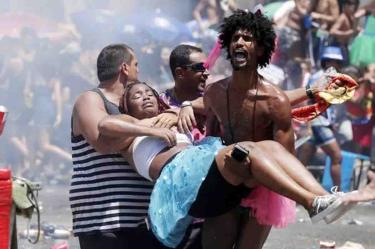 Estampida en Carnaval de Río de Janeiro deja 217 lesionados