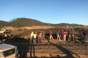 Hay víctimas de 35 países en el accidente de avión en Etiopía