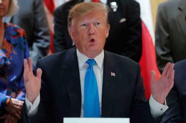 Trump acusa a Colombia de mandar criminales a EU