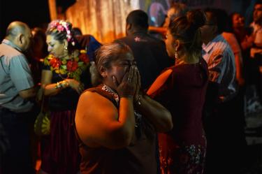 Julio César Vázquez López 'La Becky', fue la persona que irrumpió en la fiesta cuando presuntamente era perseguido