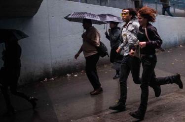 Al menos seis alcaldías bajo lluvia en Ciudad de México