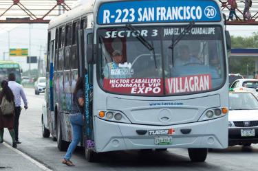 Levantan paro en transporte público de Nuevo León