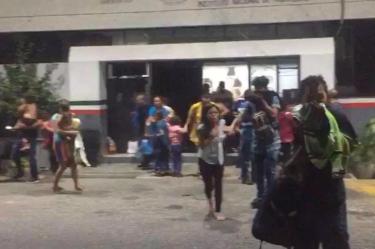 Indocumentados causan incendio en estación migratoria en Oaxaca