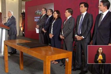 Gobierno de México, Andrés Manuel López Obrador, Presidencia de la República, Economía, Seguridad, Justicia, Educación, Política, Estados