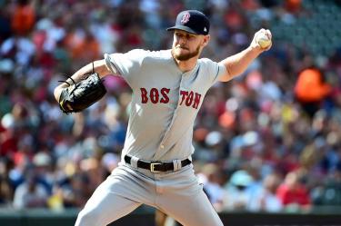 Chris Sale retiró a 10 bateadores de Orioles por la vía del ponche. Foto: Reuters
