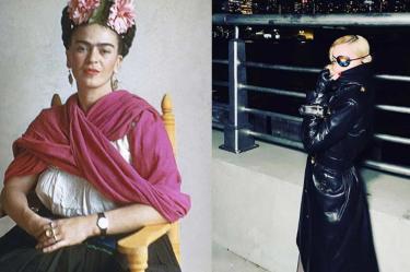 Madonna admira a la artista mexicana. Fotos Instagram: madonna