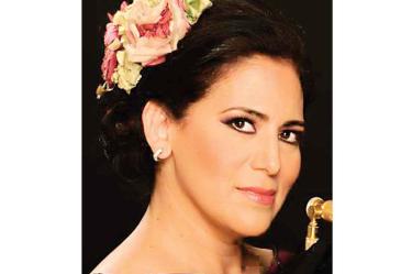 La cantante mexicana actuará al lado del organista francés Johann Vexo, uno de los más importantes del orbe. Fo-to: Cortesía Olivia Gorra.