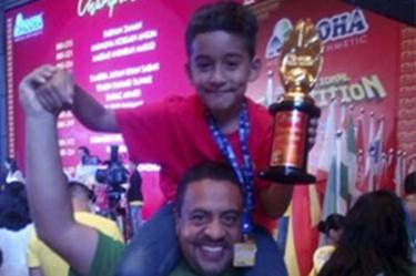 Sergio tiene 8 años, es mexicano y campeón mundial de cálculo mental