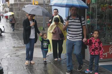 Se esperan lluvias en gran parte del país